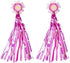 Kids Bike Horn, Children Bicycle Bell with 2 Pack Bike Handle Streamers Bike Accessories for Girls or Boys (Pink)