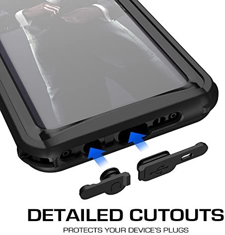 Ghostek Nautical Galaxy S9 Waterproof Case with Screen Protector Extreme Heavy Duty Protection Slim Rugged Shockproof Full Body Underwater Watertight Seal Cover for 2018 Galaxy S9 (5.8 Inch) - (Black)