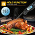 Digital Instant Read Meat Thermometer, Adoric Waterproof Food Thermometer with Backlight LCD, Kitchen Cooking Thermometer Probe for Grilling Oven Smoker BBQ