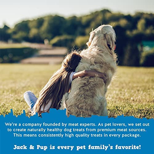 Jack&Pup Whole Pig Ears for Dogs - Extra Thick Large Pigs Ears - Premium Dog Pig Ear Treats - Natural Dog Pork Chews; Excellent Rawhide Alternative (Whole Pig Ears - (8 Pack)