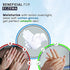 CHARMICS 5 Pairs White Cotton Gloves for Dry Hands, Moisturizing Gloves Overnight, 23cm / 9 Inch Eczema Gloves, Washable SPA Gloves, Premium White Gloves Women and Men