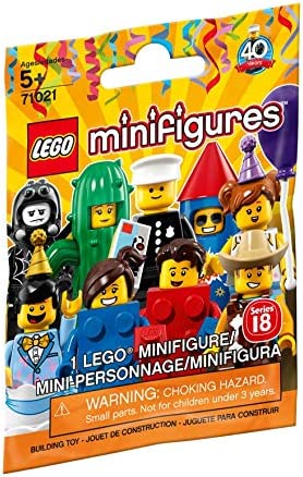 LEGO Series 18 Collectible Party Minifigure - Race Car Guy (71021)