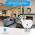 4 Pack R14 LED Bulb 4W E26 Base Mini Reflector Floodlight Light Bulb Dimmable 4000K Cool White - 40W Equivalent - Mini Light Bulbs, Short Light Bulbs, Curio Cabinet Light Bulb, R14 Bulb Flood Light