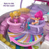 Polly Pocket Candy Cutie Gumball Compact, Gumball Theme with Micro Polly & Margot Dolls, 5 Reveals & 13 Related Accessories, Pop & Swap Feature, Great Gift for Ages 4 Years Old & Up