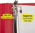 Five Star Loose Leaf Paper, 3 Hole Punched, Reinforced Filler Paper, Wide Ruled, 10-1/2 x 8 inches, 100 Sheets/Pack, 1 Pack (15000)