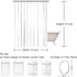 Rustic Floral Shower Curtain Watercolor Pink Rose Butterfly Bath Curtain Farmhouse Wooden Plank Country Fabric Bathroom Shower Curtain