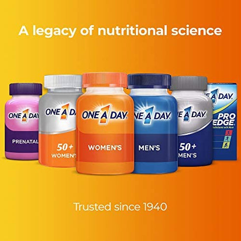 One A Day Women’s Multivitamin Gummies, Supplement with Vitamin A, Vitamin C, Vitamin D, Vitamin E and Zinc for Immune Health Support*, Calcium & more, 80 count