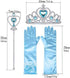 Tacobear Princess Dress Up for Little Girls Crown Cape Jewelry Halloween Costume Accessories Set for Kids Age 3-6 Years