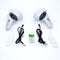 BeswinVR Magnetic Charge Kit for Oculus Quest 2 Touch Controller- Charge Kit Only
