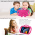 LTROP iPad 10.2 Case, iPad 9th/8th/7th Generation Case for Kids, Shockproof Handle Stand Shoulder Strap Kids Case for iPad 10.2 Inch 2021/2020/2019 (9th/8th/7th Gen), Pink