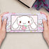 DLseego Switch Lite Skin Sticker Pretty Cute Pattern Full Wrap Skin Protective Film Sticker Compatible with Nintendo Switch Lite--Pink