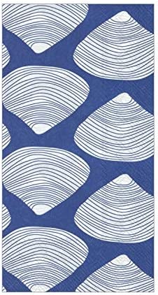 Boston International Paper Hand Towels for Beach Bathroom Decor Guest Towels Disposable or Paper Napkins Decorative Dinner Napkins Clamshell Pak 32