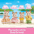 Calico Critters Sandy Cat Twins, Assorted Model , Pink