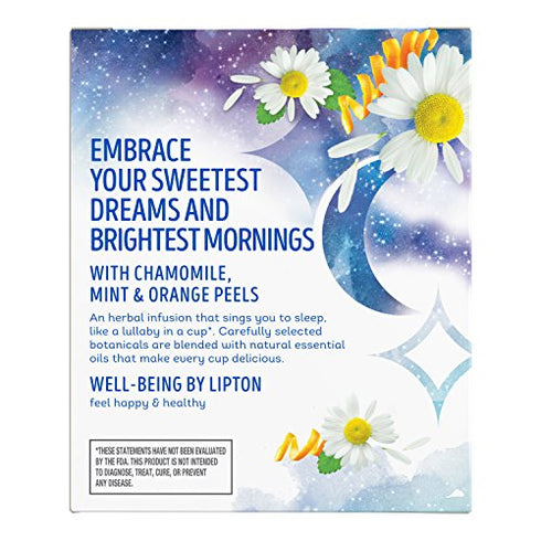 Lipton Herbal Supplement, Bedtime Bliss, 15 ct