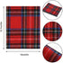 20 Pieces Iron-on Plaid Patches Buffalo Fabric Plaid Patches Heat Transfer Vinyl Plaid Patches Plaid Iron on Repair Patch for Christmas Clothing Jeans Repair Decor, 5 Styles