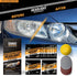 CERAKOTE Ceramic Headlight Restoration Kit – Guaranteed To Last As Long As You Own Your Vehicle – Brings Headlights back to Like New Condition - 3 Easy Steps - No Power Tools Required