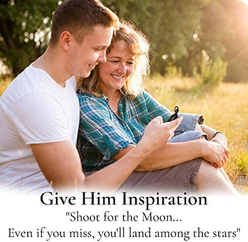 to My Son | Mother and Son - Graduation Gifts for Him 2022 - Engraved “to My Son Love Mom” Pocket Watch - Perfect Gifts for Son from Mom for Christmas, Valentines Day, Birthday