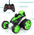 EpochAir Remote Control Car - Rc Stunt Car for Boy Toys, 360 Degree Rotation Racing Car, Rc Cars Flip and Roll, Stunt Car Toy for Kids (Green)