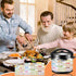 Instant Pot Magnetic Cheat Sheet, Pressure Cooker Magnet, Air Fryer Accessories Cooking Times Food Chart for Refrigerator