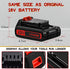 LBXR20 3000mAh Replacement for Black and Decker 20V Lithium Battery Compatible with B and D 20-Volt Max LBX20 LB20 LST220 LBXR20B-2 LBX4020 LBXR2020-OPE LB2X4020-OPE Cordless Power Tools