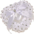 Amosfun Ring Bearer Heart Shape Bride Ring Cushion Ring Pillow for Wedding Engagement Ceremony Supplies