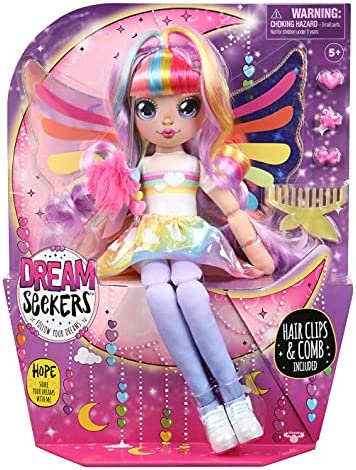 Dream Seekers Doll Single Pack – 1pc Toy | Magical Fairy Fashion Doll Hope, Multicolor (13813)
