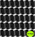 74-Packs Wire Shelf Clips ,Wire Shelving Shelf Lock Clips for 1" Post- Shelving Sleeves Replacements for Wire Shelving System,Fits with Thunder Group, Alera, Honey Can Do, Eagle, Regency, Metro & More