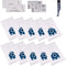 I-clean Replacement Miele Classic C1 / Complete C3 Canister Vacuum Cleaner Bags,10 Packs AirClean 3D Efficiency GN Dust Bags,with 2 Motor Protection Filter, 2 AirClean Filter