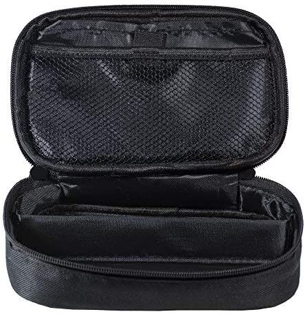 ChillMED to-Go Medication Kit - Compact Cooler Bag to Organize Insulin, Migraine Medication, and More - Includes 3 oz Reusable Cold Pack - Up to 3 Hours of Cool Time (Slate)