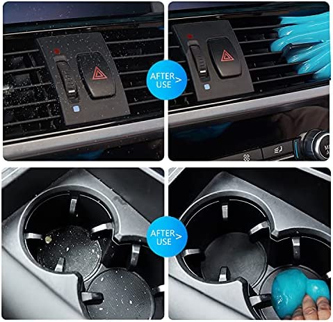 Cleaning Gel for Car Detailing Putty Car Vent Cleaner Goo Cleaning Putty Gel Auto Detailing Tools Car Interior Cleaner Dust Cleaning Mud for Cars Dust Cleaner Slime Keyboard Cleaner Gel (3Pack)