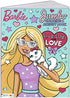 Lazy Days Barbie Live Life with Love Coloring and Activity Book - 96 Pages