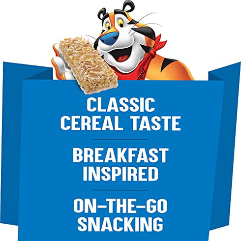 Kellogg's Frosted Flakes Cereal Bars, Kids Breakfast Bars, School Snacks, Original, 4.8oz Box (6 Bars)