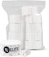 250-Pack Dental Cotton Rolls - 100% High Absorbent Rolled Cotton for Mouth and Nose - #2 Medium 1.5" Non-Sterile