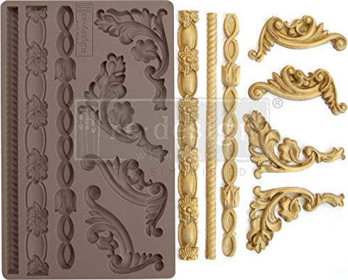 PRIMA MARKETING INC REDESIGN MOULD 5X8 ITAL ACCNT, us:one size, Italian Accents