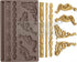 PRIMA MARKETING INC REDESIGN MOULD 5X8 ITAL ACCNT, us:one size, Italian Accents