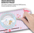 DLseego Switch Lite Skin Sticker Pretty Cute Pattern Full Wrap Skin Protective Film Sticker Compatible with Nintendo Switch Lite--Pink