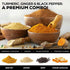Turmeric Curcumin with BioPerine & Ginger 95% Curcuminoids 1950mg - Natural Joint Inflammatory Support, Black Pepper for Max Absorption, Nature's Tumeric Extract Supplement - 60 Capsules