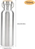 Stainless Steel Bottle Outdoor Portable Water Cup Drink Bottle Travel Mug(750ml)