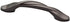 Franklin Brass P35518K-OB3-B Curved Kitchen Cabinet Drawer Handle Pull, 3 inch, Dark Bronze, 10 Count