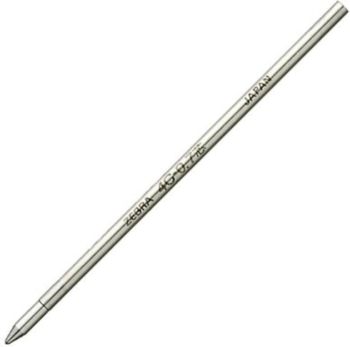 Zebra B-BR-8A-4C-BL Sharbo Oil-Based Ballpoint Pen Refill, 4C-0.7 Core, Blue, 10 Pieces