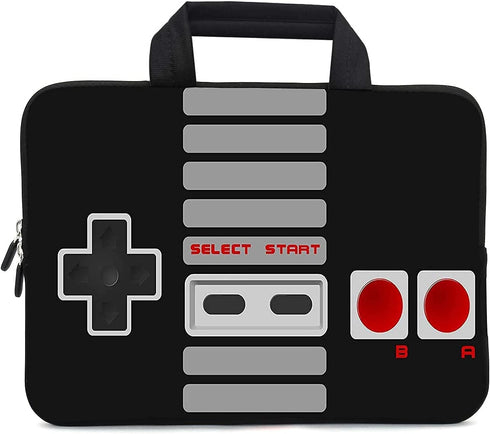 XMBFZ 11.6 12 12.1 Inch Laptop Carrying Bag Protective Chromebook Case Pouch Netbook Notebook Ultrabook Bag Tablet Sleeve Cover Travel Briefcase with Handle for Men Women (Game)