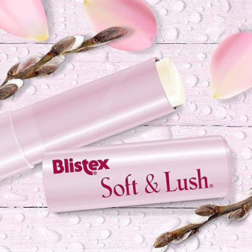 Blistex Soft & Lush Lip Balm, 0.13 oz (Pack of 5)