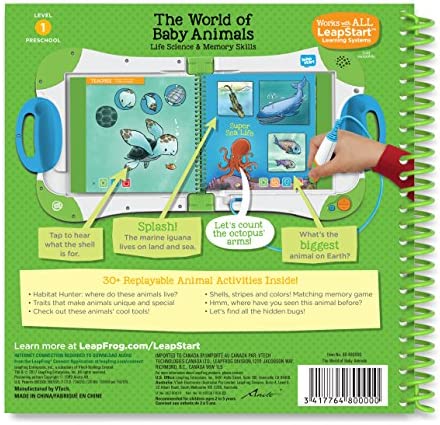 LeapFrog LeapStart The World of Baby Animals Book