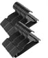 Black Baby Hangers for Closet Plastic Kids Hangers Black Baby Clothes Hangers Children Hangers Toddler Hangers Nursery Hangers (Black, 80pack)