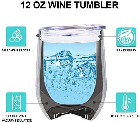 LEADO Best Friend, Friendship Gifts for Women - Sisters Gifts from Sister, Best Friend Birthday Gifts for Women Friends - Funny Galentines, Valentines Day Gifts for Friends, Her, Mom Wine Tumbler