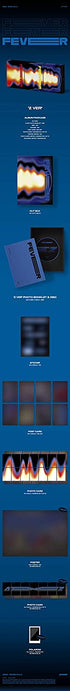 ATEEZ Zero : Fever Part.2 6th Mini Album Random Version CD+1p Poster+96p Booklet+1p Sticker+8p Postcard+1p PhotoCard+Message PhotoCard Set+Tracking Kpop Sealed