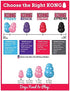 KONG - Puppy Toy Natural Teething Rubber - Fun to Chew, Chase and Fetch (Color May Vary) - for Extra Small Puppies