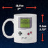 Paladone Gameboy Heat Changing Coffee Mug - Gift for Gamers, Fathers, Coffee Enthusiasts