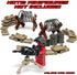 Trendyz Ultimate Military Army Outpost Weapon Pack Toy for Custom Bricks Minifigures