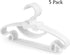 PJJXMY Baby Kids Hangers,20 Pack Durable Plastic Kids Hangers for Nursery -Childrens Hangers - Great as Toddler or Infant Clothes Hangers-4 Colors